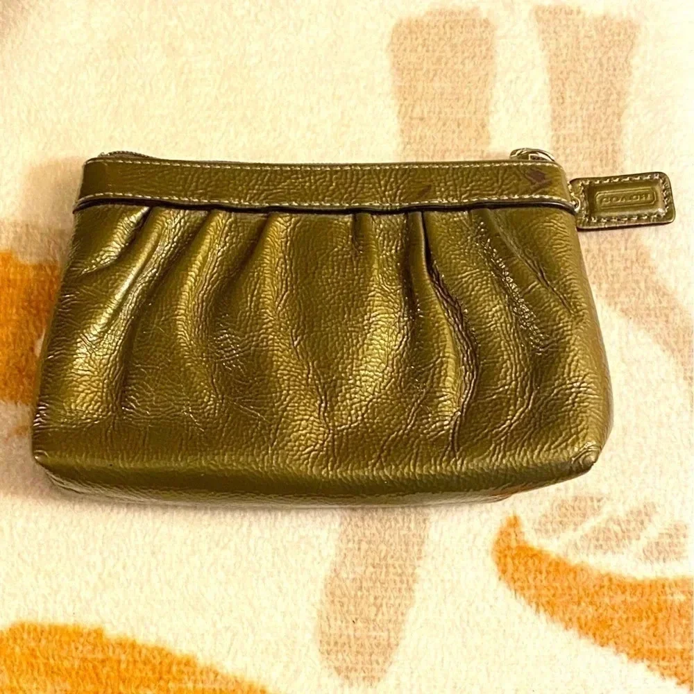 Coach Leather Wristlet - Picture 3 of 8